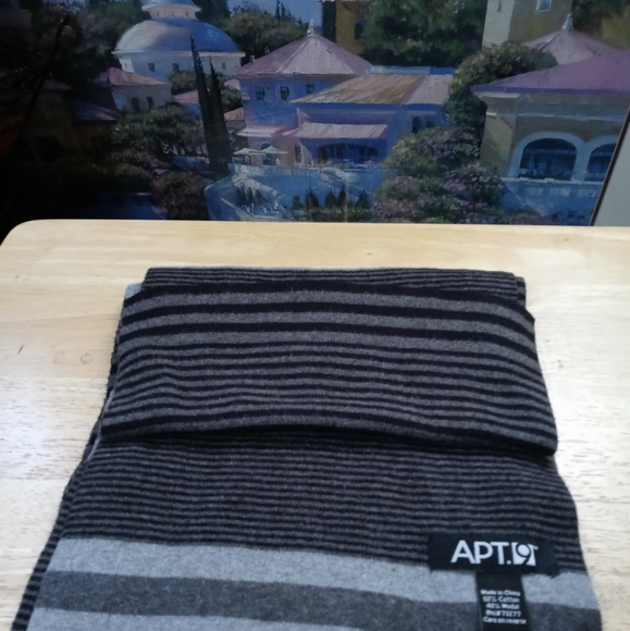 🌇🆕APT. 9 DESIGNER SCARF 10"×80"🛩🚂 - Picture 10 of 16